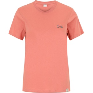 Iriedaily Дамска тениска Iriedaily Women's Peacy Ride Tee T-shirt - Mineral Red (916-1042-0413)