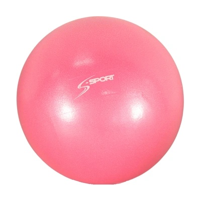 S-Sport Оувър топка (мека топка, пилатес топка) 20 см, розова