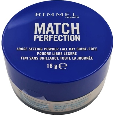 Rimmel Match Perfection Powder 18 g - 001 Transparent