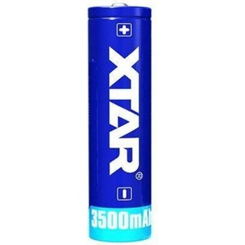 Image 1 of XTAR Акумулаторна батерия XTAR за фенери 18650 със защита , 3500mAh, Li-ion (XTAR-BL-CR18650-3500PCM)