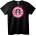 NOONEBRAND Тениска Обичам те с лате - 2XL, Black