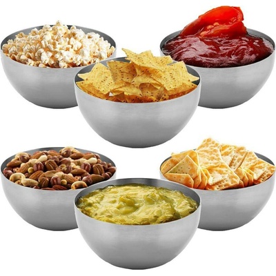 G.Gastro Snack dip misky Nerezová ocel D9782642 6 ks