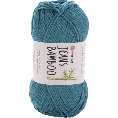 YARNART Jeans Bamboo 121 Reseda Green Плетива прежда (Jeans Bamboo 121)