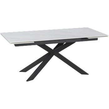Carmen Разтегателна трапезна маса elk - бяла (3530998_1)