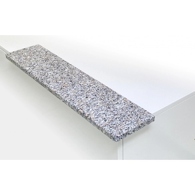 TONE OF STONE Venkovní parapet z přírodního kamene - Žula Rosa Beta lesk, 10x150x20 mm – Sleviste.cz