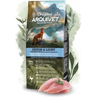 Arquivet Original Senior&Light Kuracie mäso s ryžou 12 kg