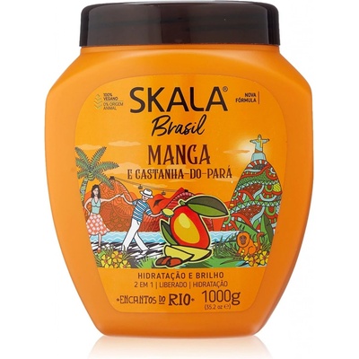 SKALA MANGO A BRAZILSKÝ OŘECH VÝŽIVNÝ KRÉM NA VLASY 1L VEGAN