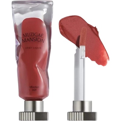 Muzigae mansion Objet Liquid dlouhotrvající tekutá rtěnka s matným efektem 004 Affection 6 ml