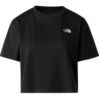 The North Face Дамска тениска The North Face Women's Evolution Simple Dome Crop Tee T-shirt - Black (916-6140-0114)