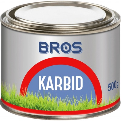 Bros Karbid granulovaný na odpudzovanie krtkov 500 g