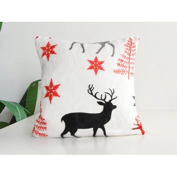 Xpose Mikroplyš LYANA červená Mikroplyš 40 x 40 cm