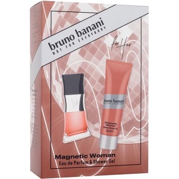 bruno banani Magnetic Woman подаръчен комплект: EDP 30 ml + душ гел 50 ml за жени