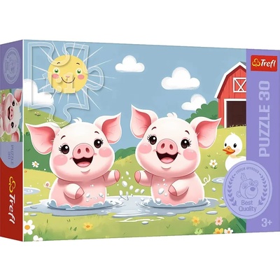 Trefl - Puzzle Happy life in the countryside - 1 - 39 piese