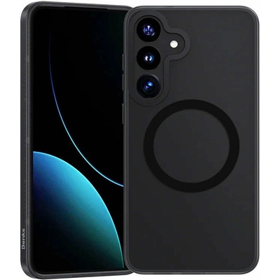 Benks Magnetic Lucid Armor Case - хибриден удароустойчив кейс с MagSafe за Samsung Galaxy S25 (черен)