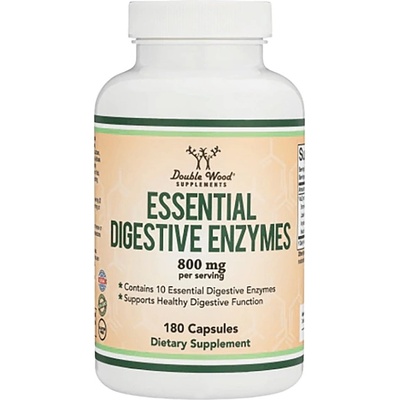 Double Wood Supplements Essential Digestive Enzymes [180 капсули]