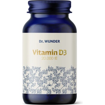 Dr. Wunder Vitamin D3 20000 IE - 120 капсули