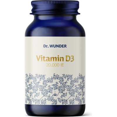 Dr. Wunder Vitamin D3 20000 IE - 120 капсули