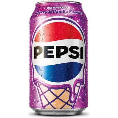 Pepsi Cherry & Vanilla Zero 330 ml – Zbozi.Blesk.cz