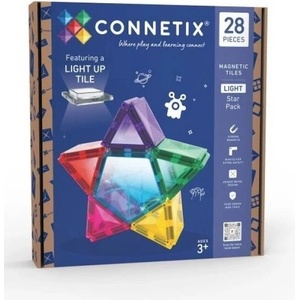 Connetix CONNETIX® Light Star Pack магнитен строителен комплект 28 бр (CT-L-00028-ST)