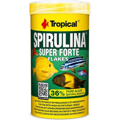 Tropical Spirulina Super Forte Flakes 1000 ml, 200 g