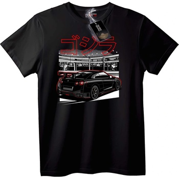NOONEBRAND Тениска GTR Годзила Кола - 7XL, White
