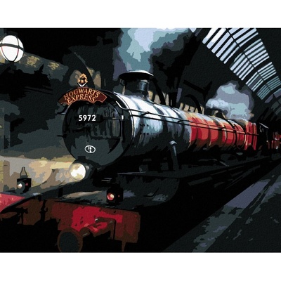 ZUTY Malování podle čísel BRADAVICKÝ EXPRES V NOCI HARRY POTTER