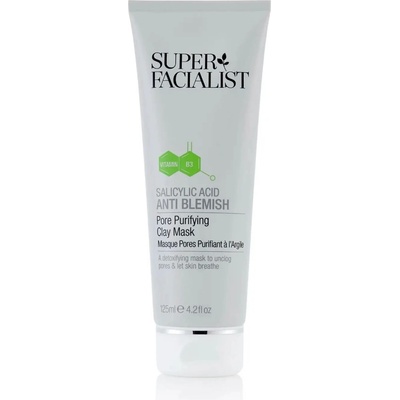 Super Facialist Salicylic Acid Anti Blemish ílová maska s detoxikačným účinkom 125 ml