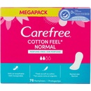 Hygienické vložky Carefree With Cotton Extract slipové vložky 76 ks