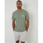 Threadbare Тениска Threadbare Men's Rune Regular Fit T-Shirt - Sage