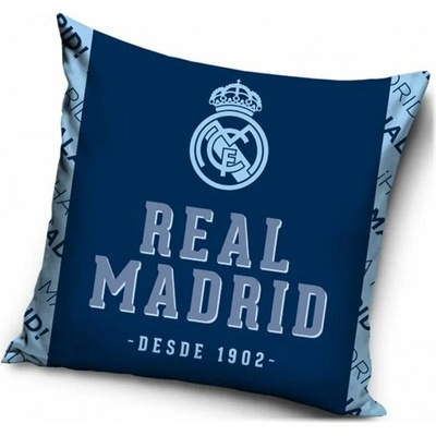 Carbotex Velurový polštář Real Madrid CF motív Desde 1902 40x40