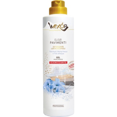 WEXOR Elixir Parfumovaný gél na čistenie podláh Patchoulli, Menta fresca e Fiori d'Acqua 750 ml