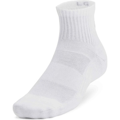 Under Armour Under Armour UA TC 3pk Qtr Socks biela