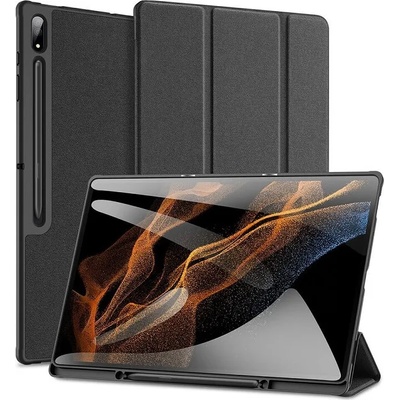 Dux Ducis Калъф с Pen Поставка за Samsung Tab S8 Ultra, Dux Ducis Domo Case, Черен (6934913000793)