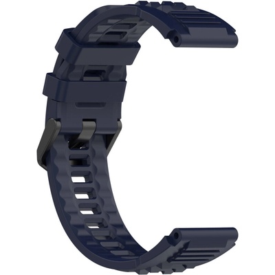 ESES Silikonový řemínek pro Xiaomi Amazfit T-Rex Ultra - Tmavě modrý 1530004270 – Zboží Živě
