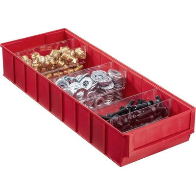 Allit 456571 skladový box vhodné pro potraviny 500 x 185 x 81 mm červená 1 ks