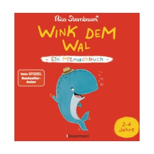 Wink dem Wal - Ein Mitmachbuch zum Schütteln, Schaukeln, Pusten, Klopfen und sehen, was dann passiert (ISBN: 9783809446552)