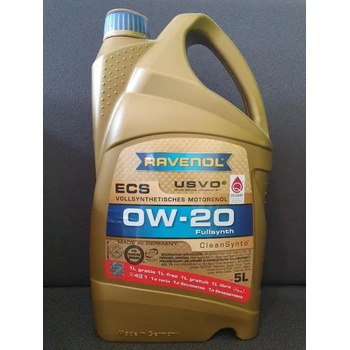 Image 1 of RAVENOL ECS USVO 0W-20 4 l