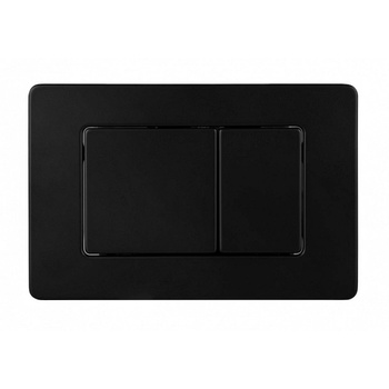 Inter Ceramic Бутон за структура, двоен, Inter Ceramic, 097L BLACK MATT (097L BLACK MATT)