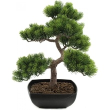 EUROPALMS Borová bonsai, umělá rostlina, 50cm