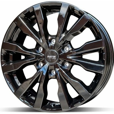PLATIN P86 8x20 6x139,7 ET55 black gloss
