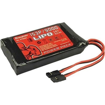 Graupner Vysílačový pack LiPo 1S3P/9000 3,8V TX 34,2Wh