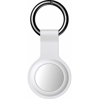 Joyroom Силиконов ключодържател за Apple AirTag - Joyroom AirTag Protective Silicone Cover (бял) (JR-BP889)