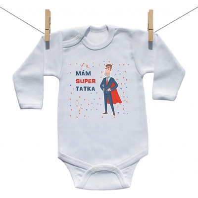 Body s dlhým rukávom Mám super tatka