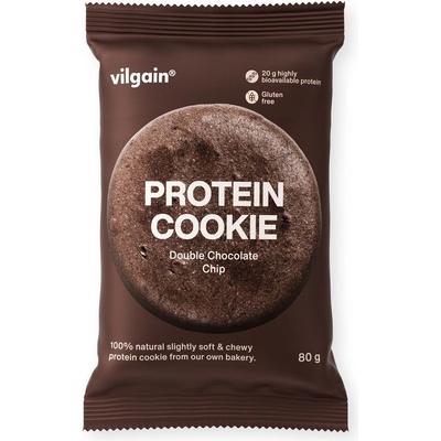 Vilgain Protein Cookie double chocolate chip 80 g – Zboží Dáma