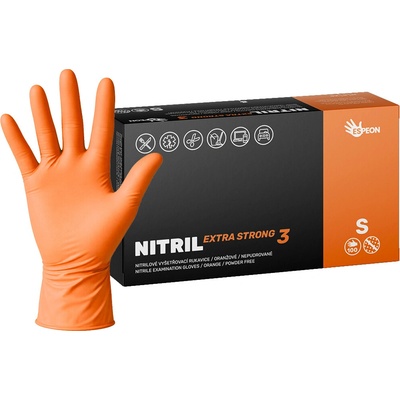 Espeon Nitril Extra Strong 3 nepúdrované oranžové 100 ks