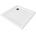 Mexen Flat квадратен душ корито тънък 80 x 80 см, бял, черен сифон - 40108080B (40108080B)