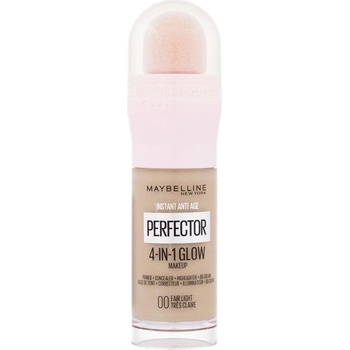 Maybelline Instant Age Rewind Perfector 4-in-1 Glow rozjasňujúci make-up pre prirodzený vzhľad 00 Fair 20 ml