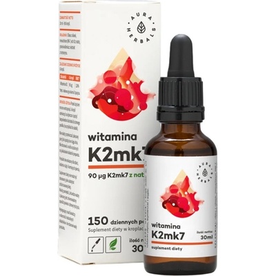 Aura Herbals Vitamin K2 МК7 Drops 90 mcg [30 мл]