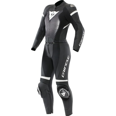 Dvoudílná kombinéza Dainese FULMINEA černá/bílá