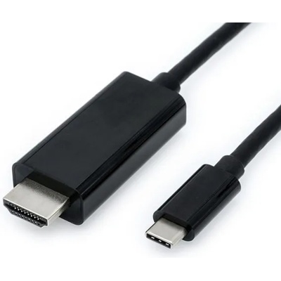 Roline Кабел Roline 11.99. 5841, от USB type C(м) към HDMI(м), 2m, черен